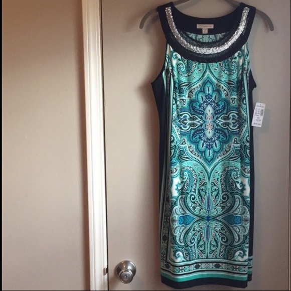 Dress Barn Dresses & Skirts - 🆕Sleeveless Teal Midi Dress